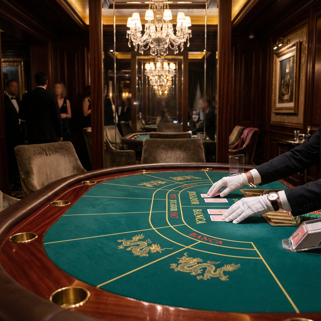 Bacará VIP - Jogo de Cartas Premium