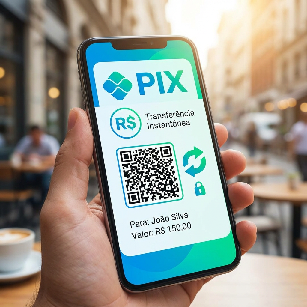 Saque instantâneo via PIX